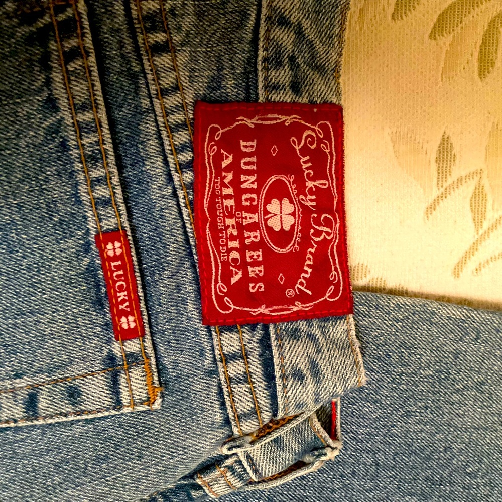 Vintage Lucky Brand jeans; size 8 long; excellent vintage condition; boot cut